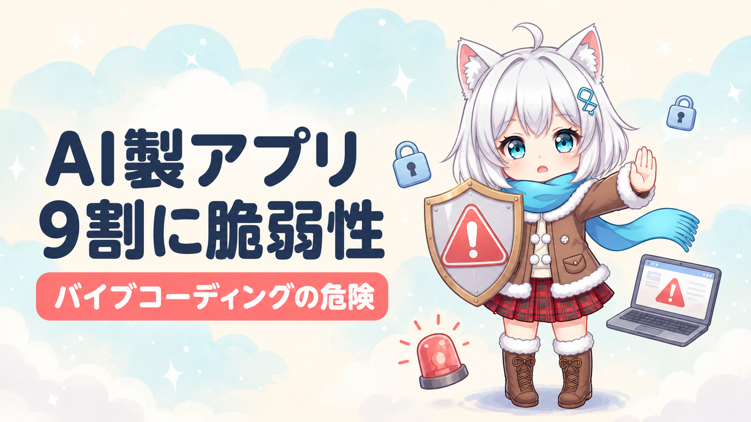 AI製Webアプリ9割に脆弱性|バイブコーディングの危険性が明らかに